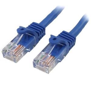 STARTECH 0 5m Blue Snagless Cat5e Patch Cable-preview.jpg